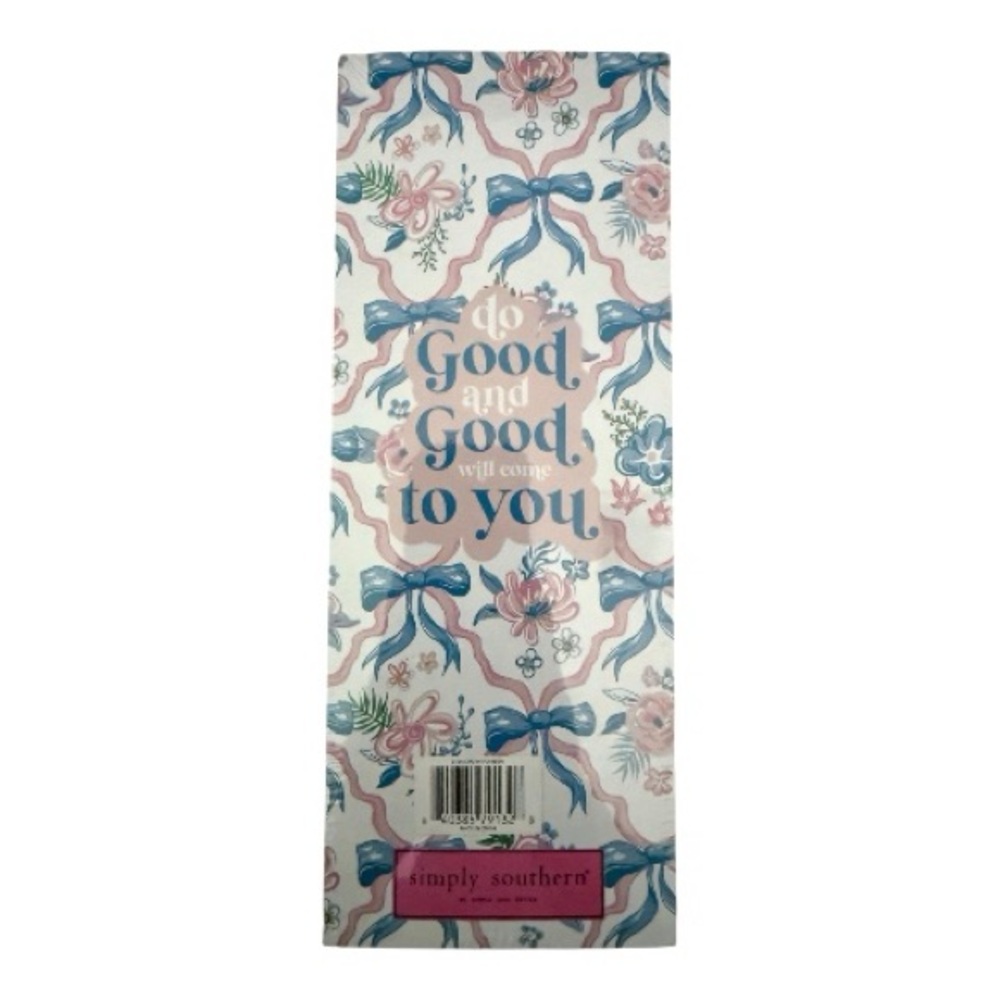 Pink and Blue bow notepad by Simply Southern